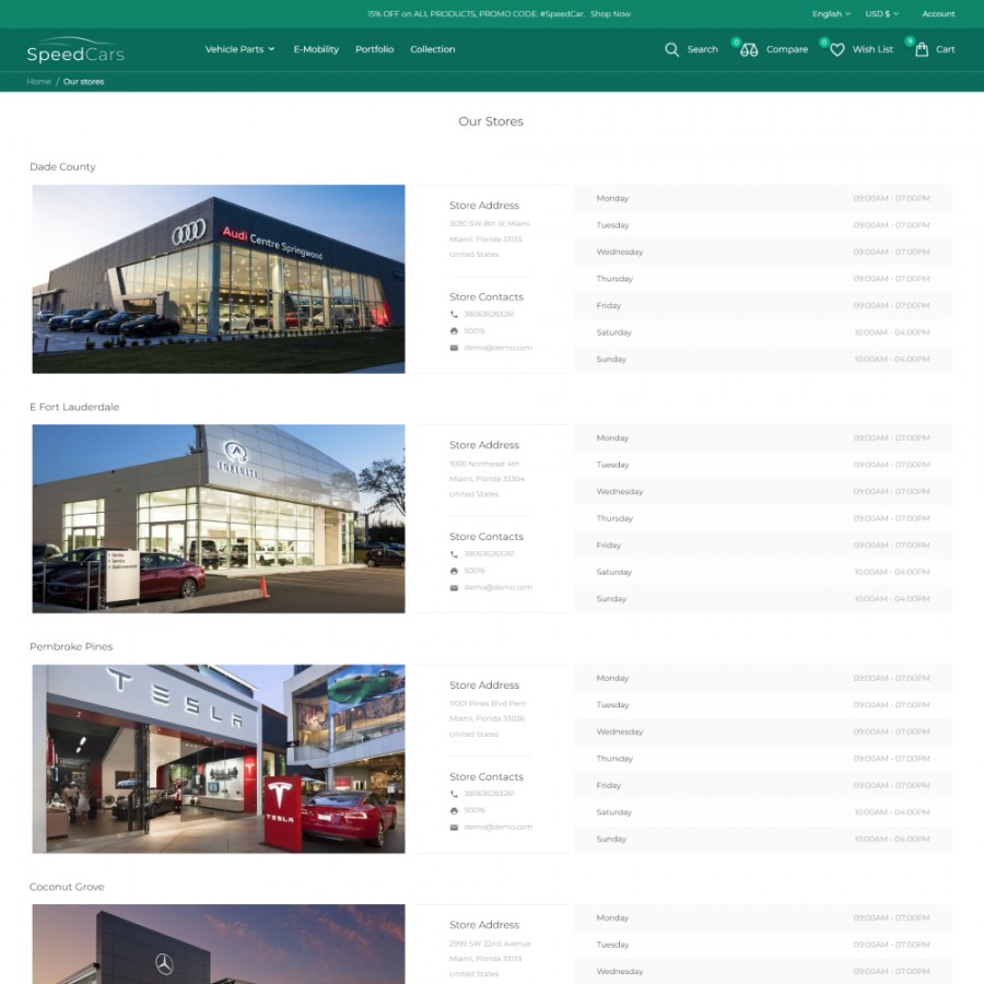 SpeedCar - Auto & Moto, Tools and Bikes Store Template