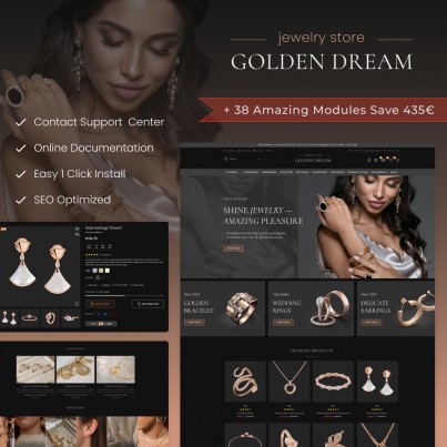 Arena kop Nat sted Super Store PrestaShop Themes Jewelry & Accessories