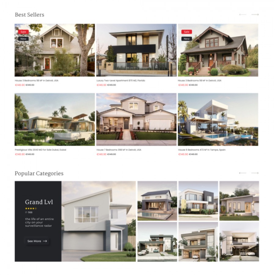 Metropolis - Real Estate Agency, Rentals and Bookings Template