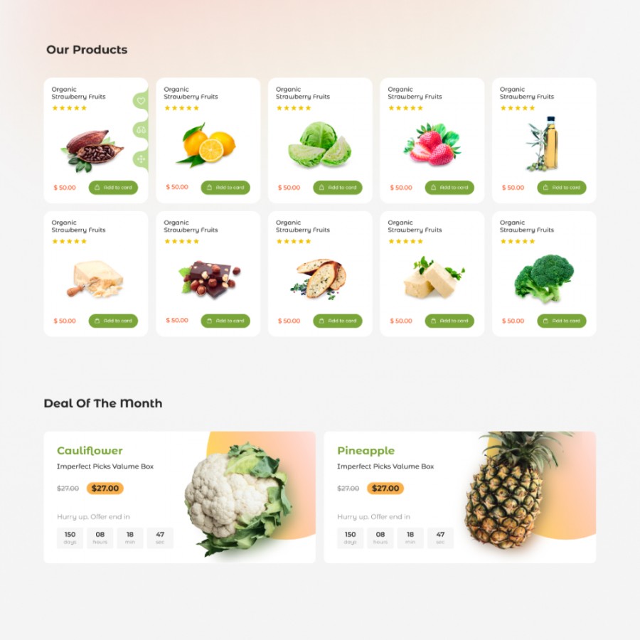 Good Food - Supermarket, Restaurant, Grocery Store Template