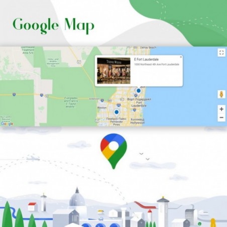 Google Maps Store Locator Prestashop Module