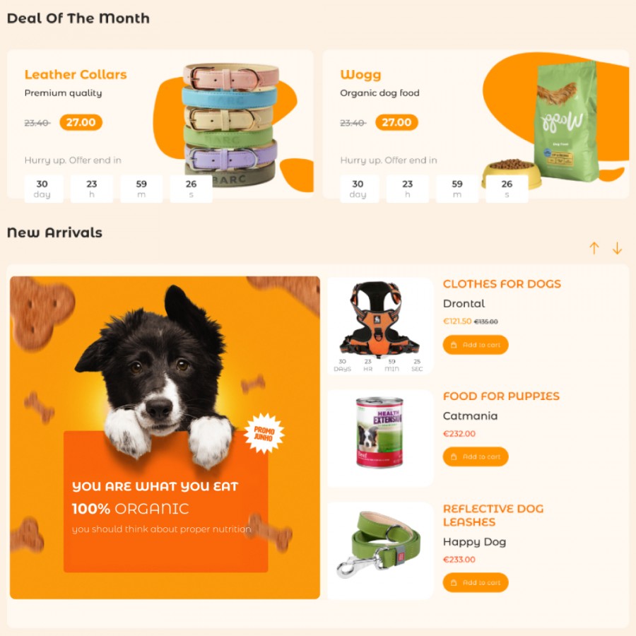 Pawpulous - Pets, Fish & Animals Food, Clothes,Toys Template