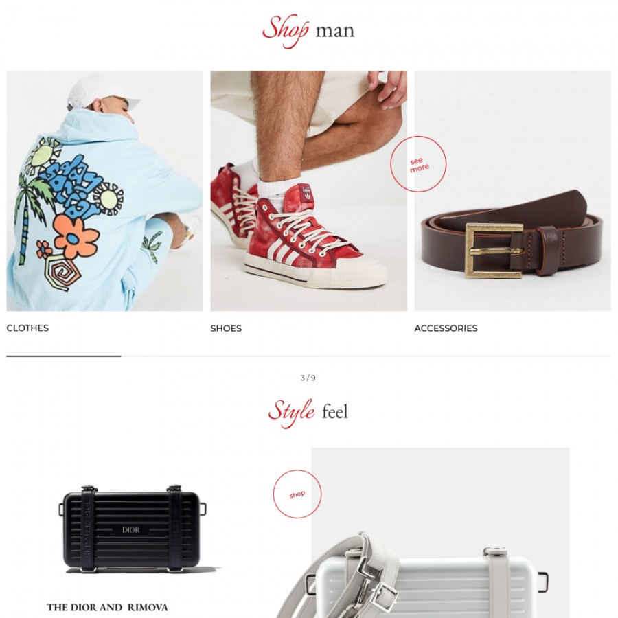 Gabby - Fashion, Clothes & Shoes, Bags & Accessories Template