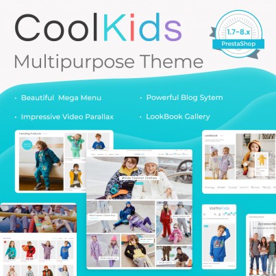 Cool Kids - Children's Toys & Babies Clothes, Joy Template