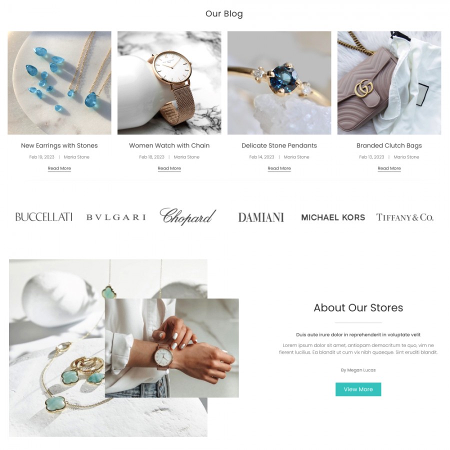 Shining - Luxury Jewelry, Accessories & Gems Shop Template