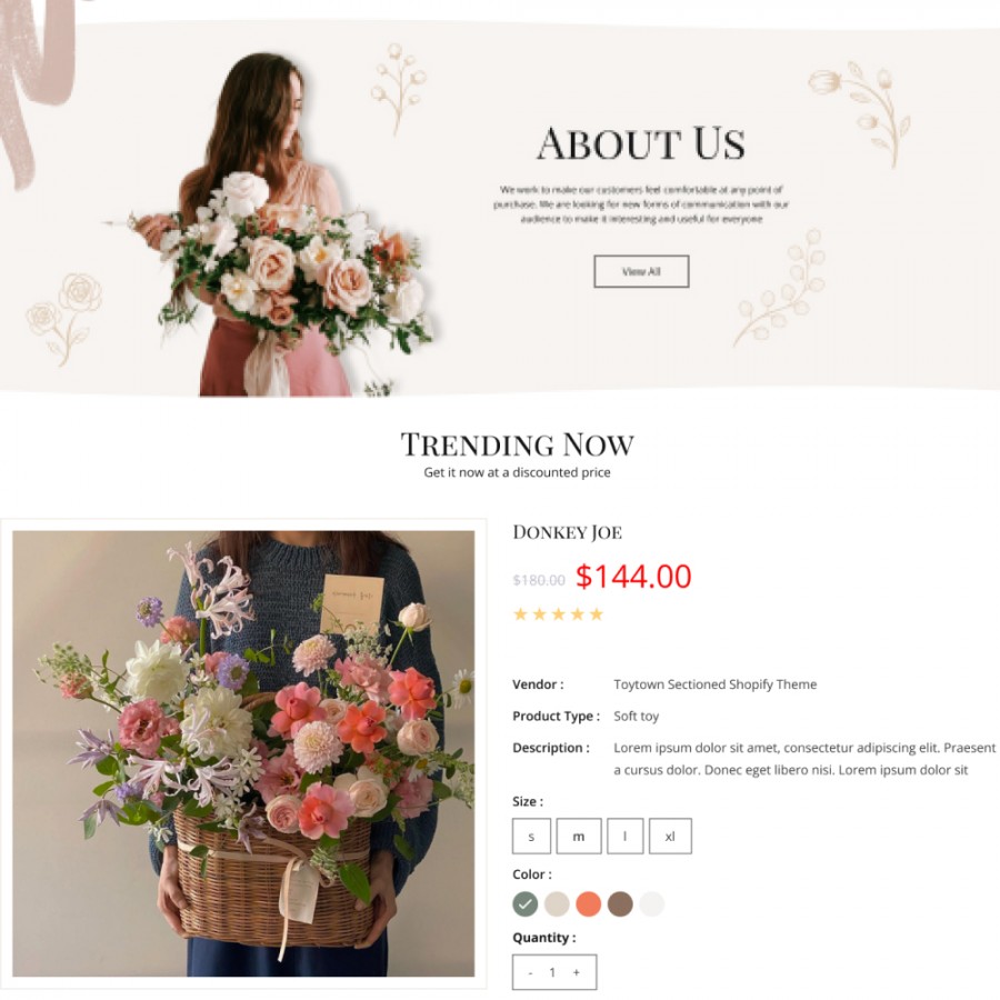 Flora - Florist, Decor, Flowers, Chocolate, Gifts Prestashop Theme