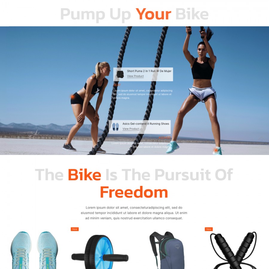 Motion Fit - Sports, Activities, Tourism, Fitness, Yoga Prestashop Theme