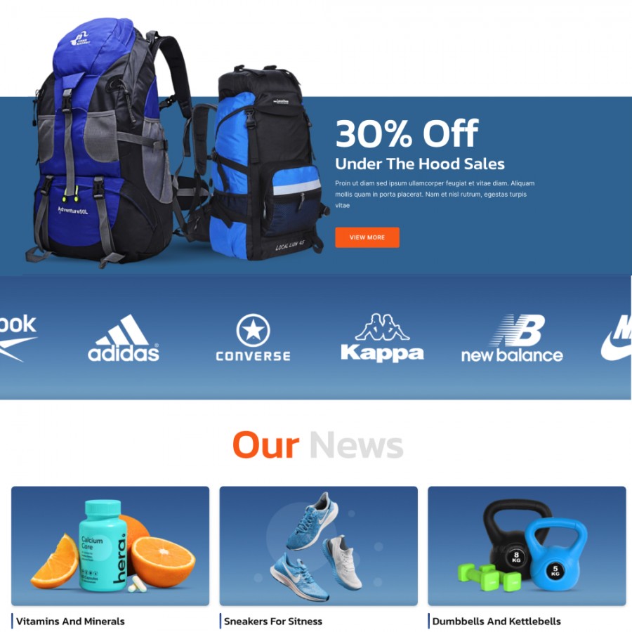 Motion Fit - Sports, Activities, Tourism, Fitness, Yoga Prestashop Theme