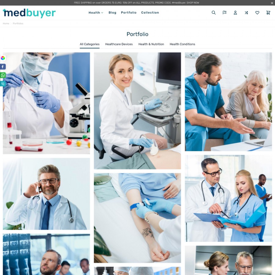 MedBuyer - Medical, Hospital, Drugs, SPA & Cosmetics Prestashop Theme