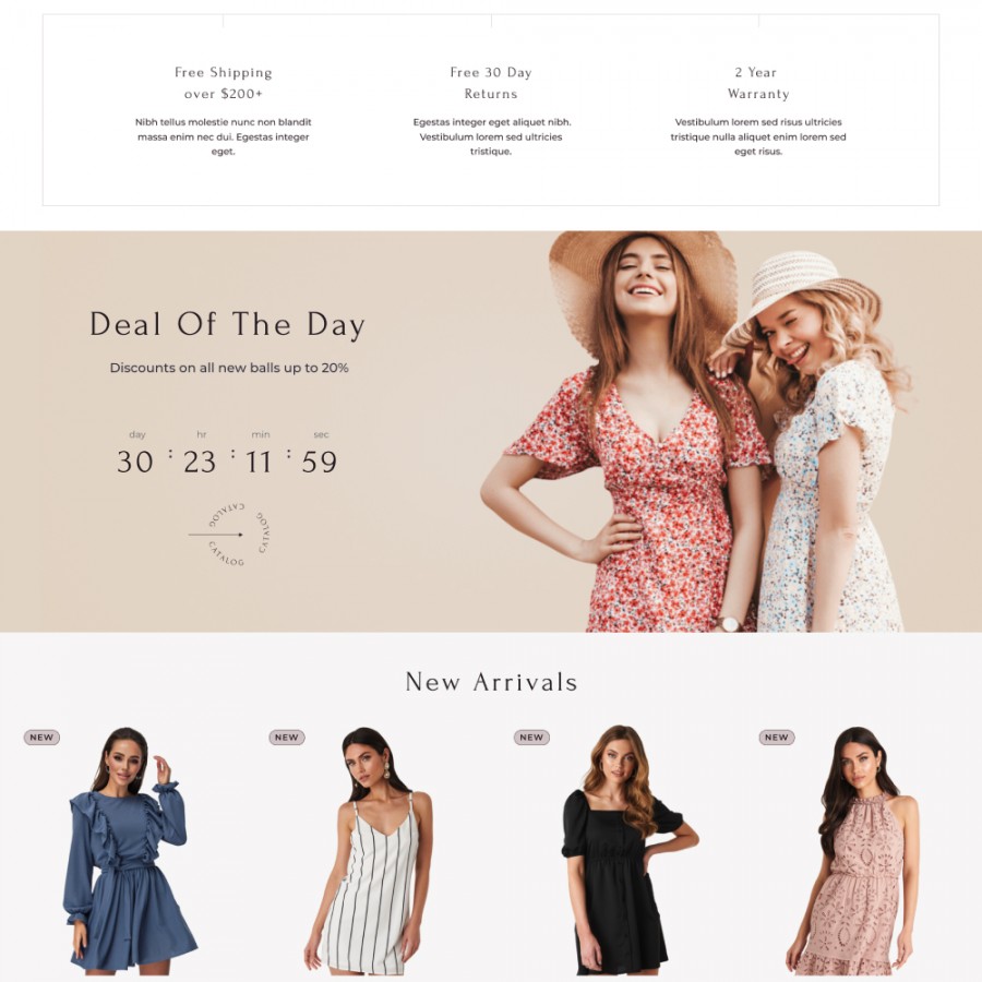 Capsule - Fashion Clothes, Shoes and Jewelry Boutique Prestashop Theme