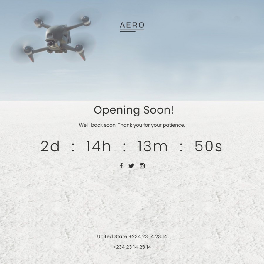 AERO - Drones, Electronics, Smart Technology, Games Prestashop Theme