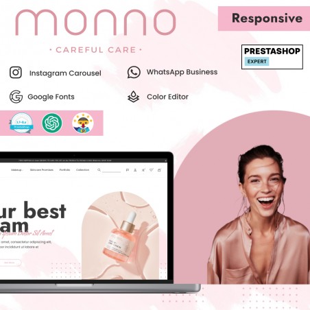 Monno - SPA, Health, Perfume, Beauty and Cosmetics Prestashop Theme