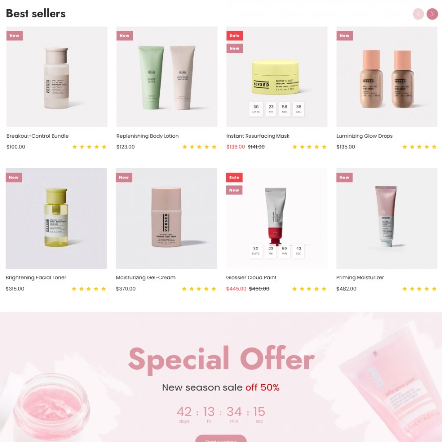 Monno - SPA, Health, Perfume, Beauty and Cosmetics Prestashop Theme