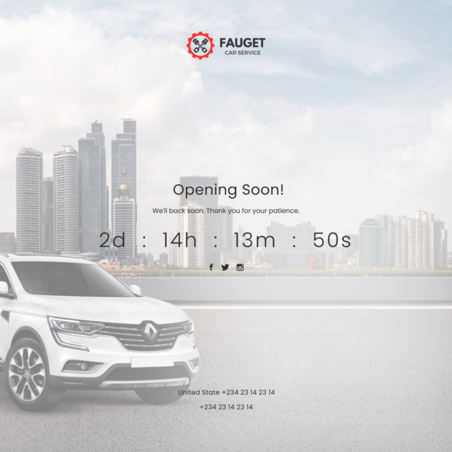 FAUGET - Car Services & Auto Rental, Tools, DIY Prestashop Theme