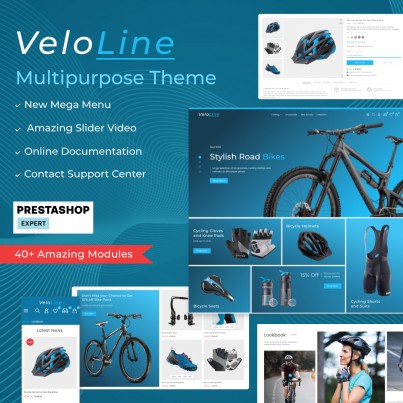Veloline - Sports, Bikes, Cycling, Automotive & Moto Template