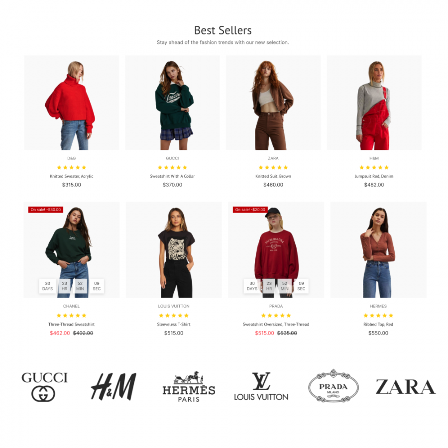 Lisa - Fashion Store, Clothes, Underwear & Jewelry Prestashop Theme