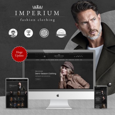 Imperium Fashion - Clothes & Shoes  Prestashop Theme