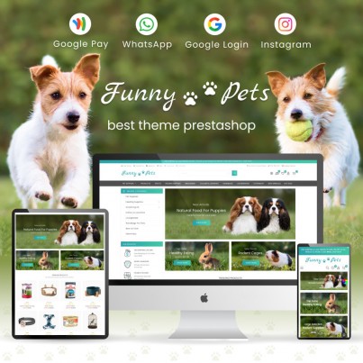 Funny Pets - Products for Animals Prestashop Theme