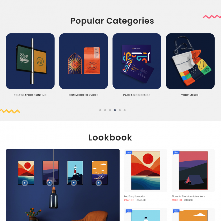 Posters Hub - Art, Books, Photos, Illustrations, Music Prestashop Theme