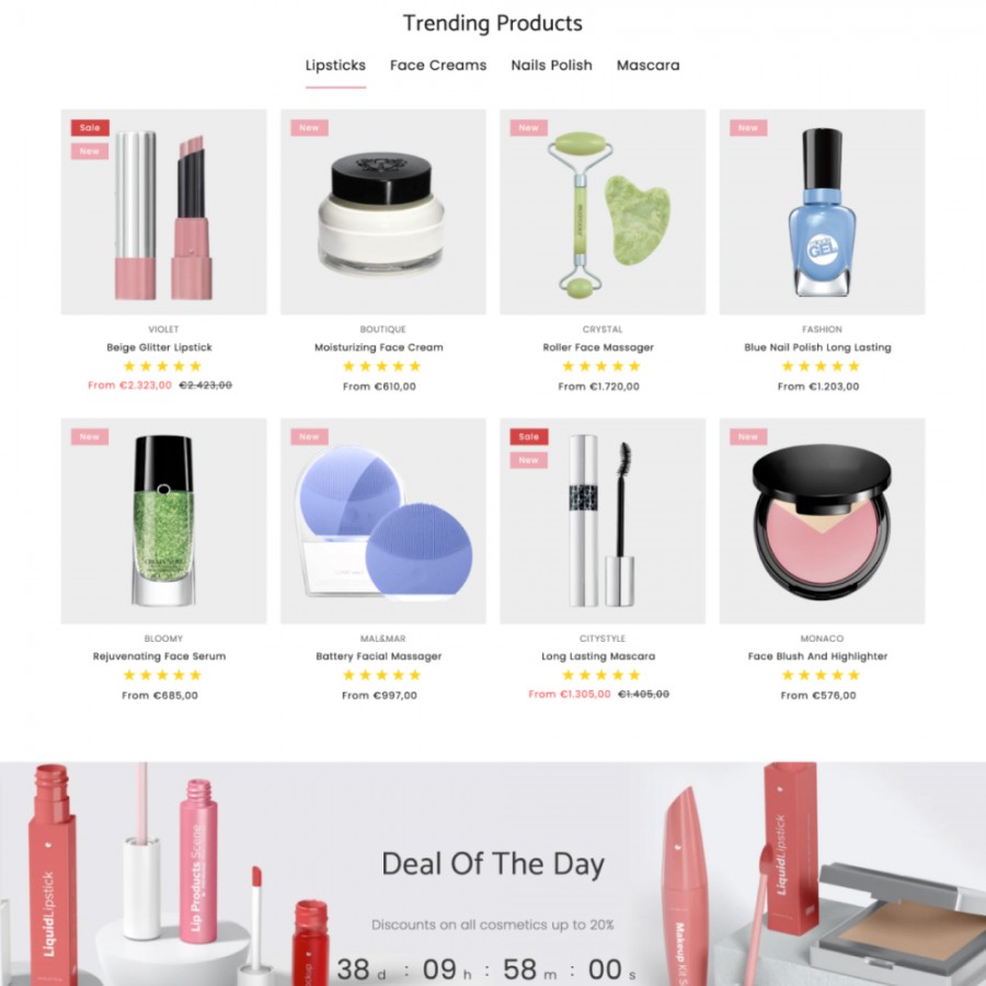Emma - Health and Beauty Responsive Modern Multipurpose Shopify Theme