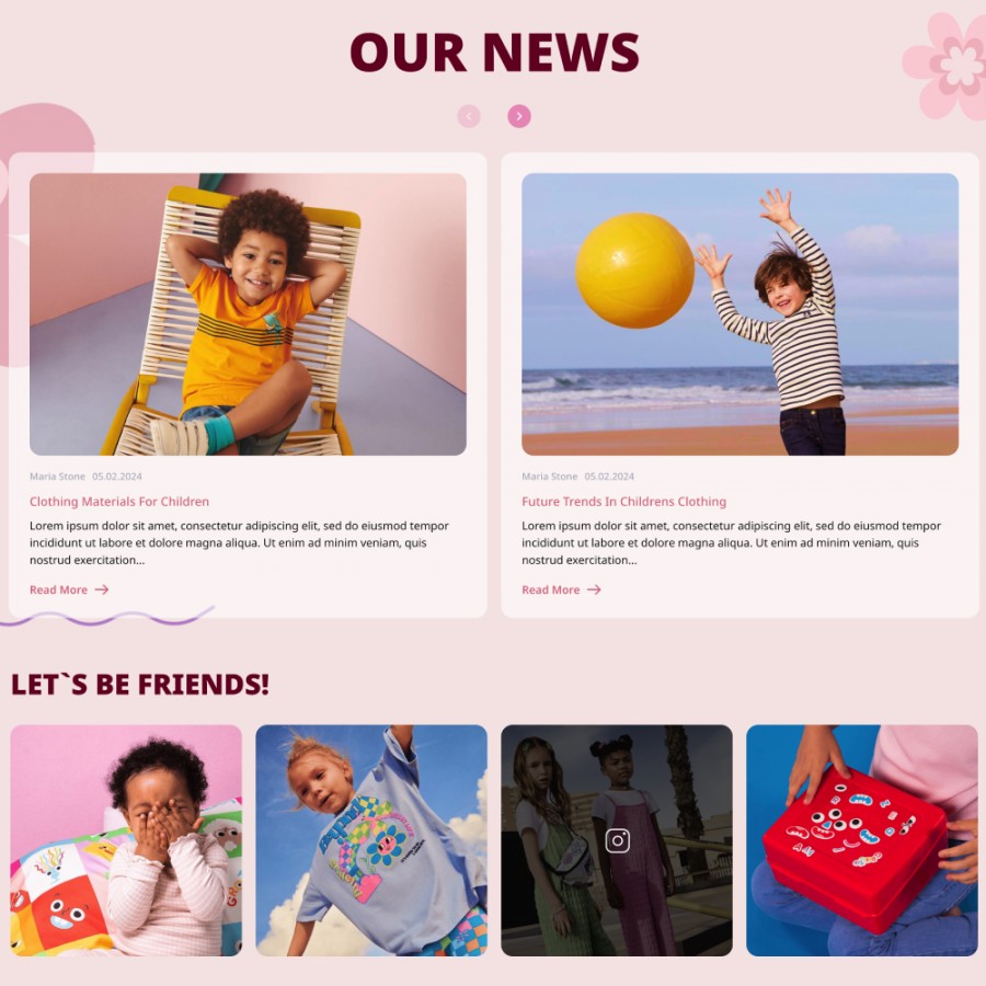 Kids Zone - Games, Joy, Baby Clothes & Toys Prestashop Theme