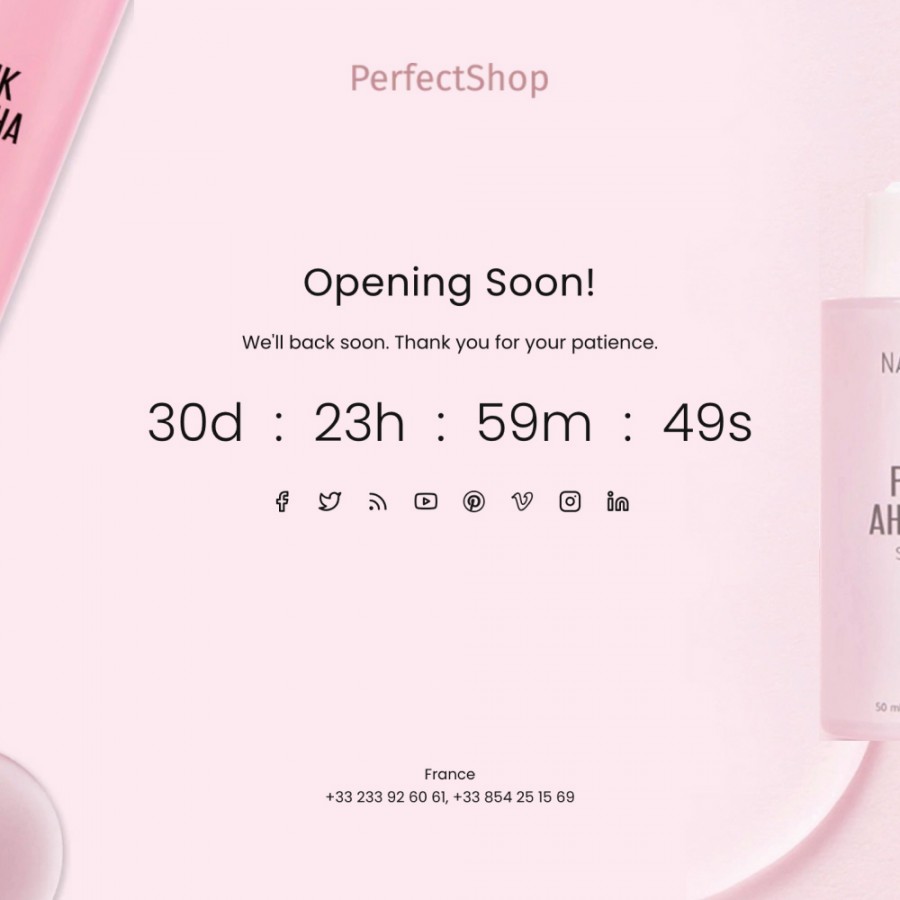 PerfectShop - Beauty and Cosmetics, Health, Medicine Prestashop Theme