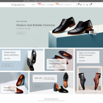 ClassiCo - Fashion & Shoes, Jewelry, Clothes, Bags Prestashop Theme