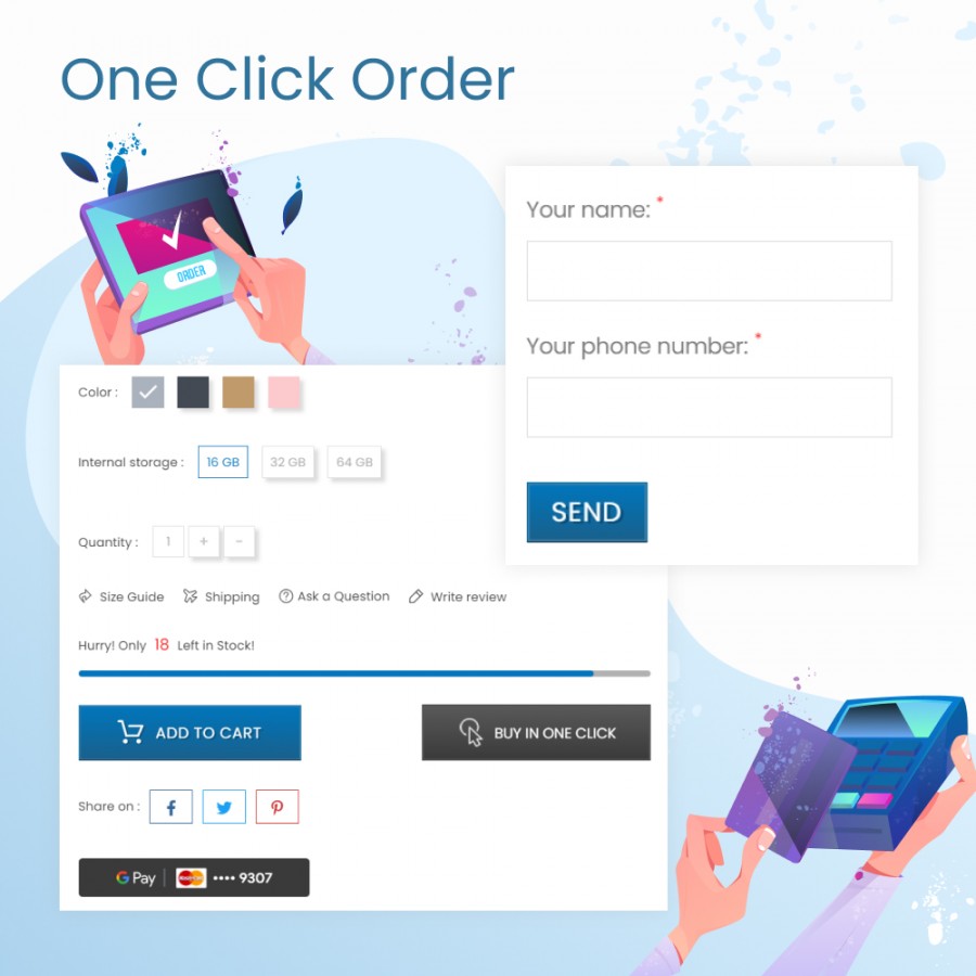 One Click Order (Quick Buy) Free Prestashop Module