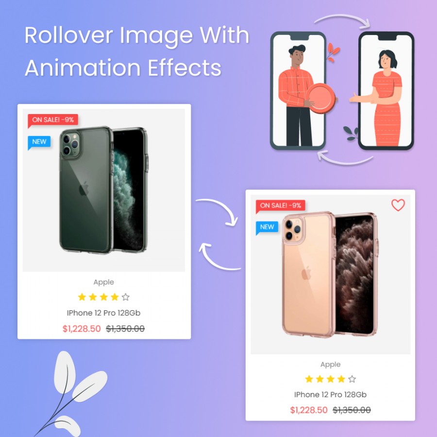 Rollover Product Images - Hover Second Image Prestashop Module