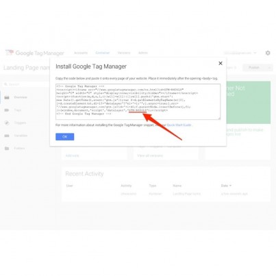 Integration Google Tag Manager Prestashop Module