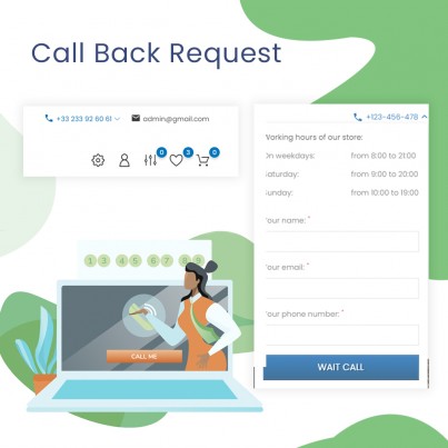Call Back Request Prestashop Module