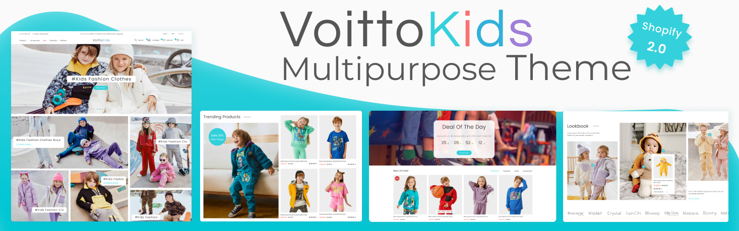 VoittoKids is Our New Theme for Shopify 2.0